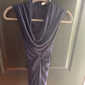 Boston Proper Navy Sleeveless Dress Size 6